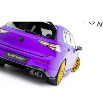 Splitter laterali posteriori V.1 per Volkswagen Golf R Hatchback Mk8 Facelift