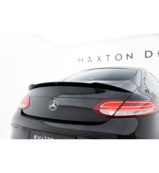 Rear spoiler extension for Mercedes- Benz C Coupe AMG-Line C205