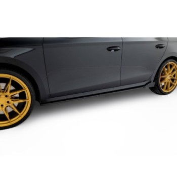 Side skirt diffusers V.2 + Flaps for Skoda Octavia RS Liftback / Combi Mk4 Facelift