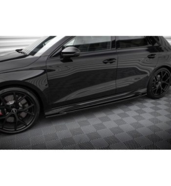 Side skirt diffusers for Audi RS3 Sportback 8Y