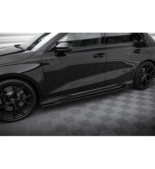 Side skirt diffusers for Audi RS3 Sportback 8Y