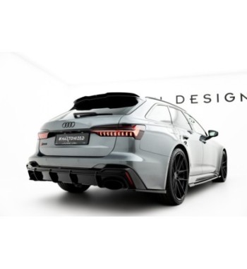 Splitter laterali posteriori V.2 per Audi RS6 C8 / C8 Facelift