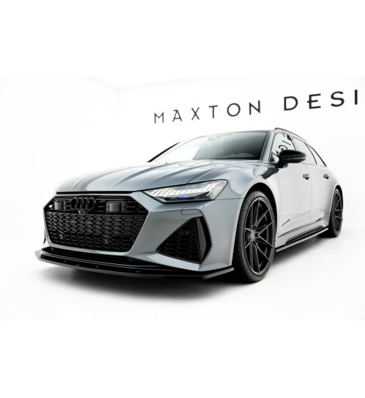 Front splitter V.2 for Audi RS6 C8 / C8 Facelift