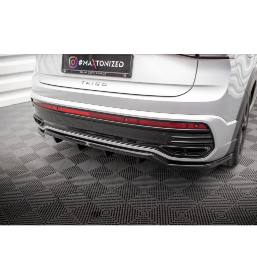 Diffusore posteriore con alette verticali per Volkswagen Taigo R-Line Mk1