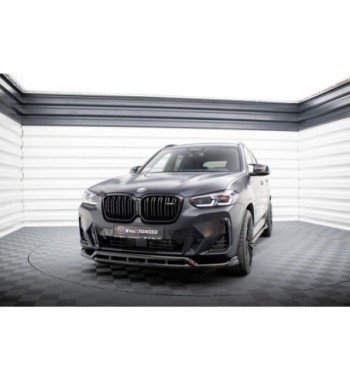 Front splitter for BMW X3 M-Pack G01 Facelift / iX3 M-Pack G08 Facelift