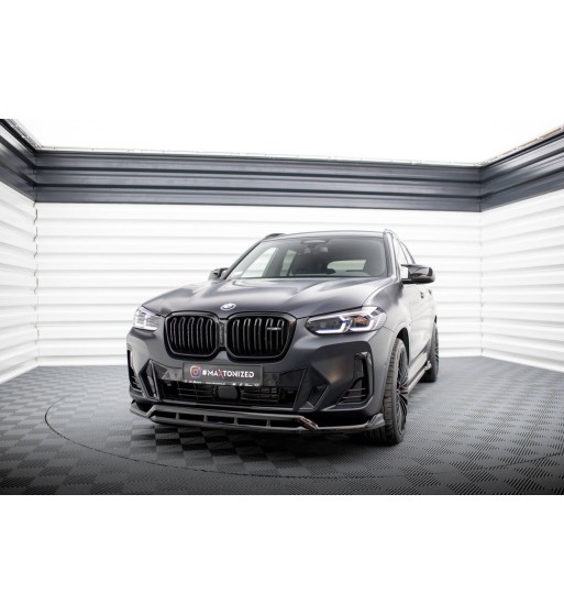 Front splitter for BMW X3 M-Pack G01 Facelift / iX3 M-Pack G08 Facelift