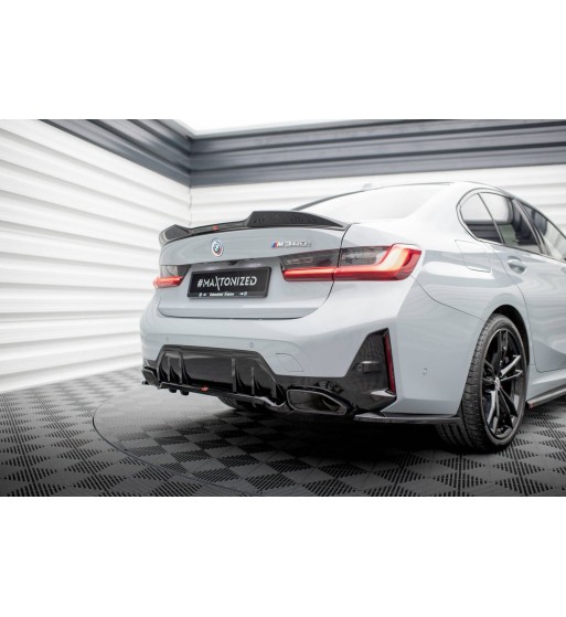 Diffusore posteriore con alette verticali V.1 per BMW M340i G20 / G21 Facelift