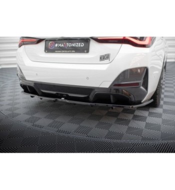 Diffusore posteriore con alette verticali V.1 per BMW i4 M-Pack G26