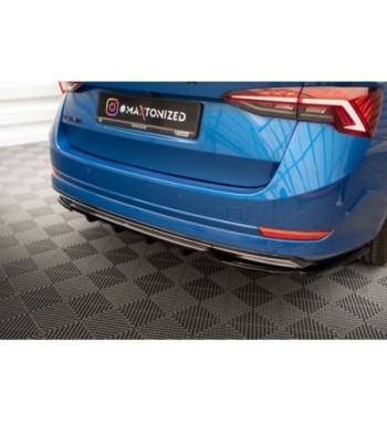 Diffusore posteriore con alette verticali per Skoda Octavia Sportline Mk4