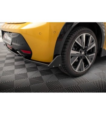 Rear side splitters V.1 + Flaps for Peugeot 208 GT Mk2