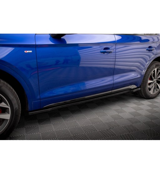 Side skirt diffusers for Audi SQ5 / Q5 S-Line SUV / Sportback Mk2 Facelift
