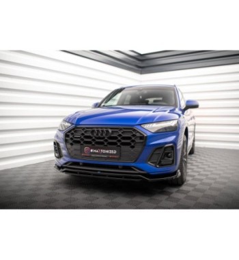 Front splitter V.1 for Audi SQ5 / Q5 S-Line SUV / Sportback Mk2 Facelift