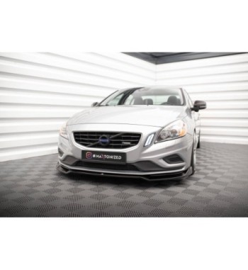 Front splitter V.2 for Volvo S60 R-Design Mk2