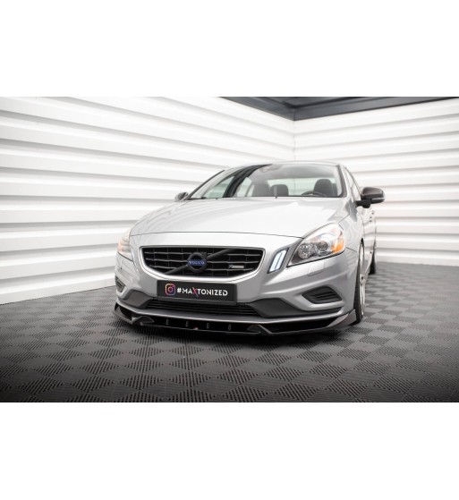 Front splitter V.1 for Volvo S60 R-Design Mk2
