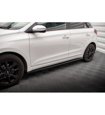Side skirt diffusers for Hyundai I20 Mk2 Facelift