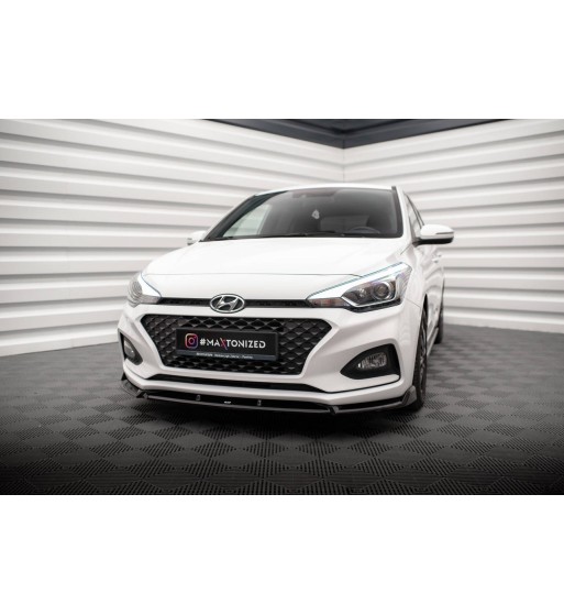 Front splitter V.2 for Hyundai I20 Mk2 Facelift