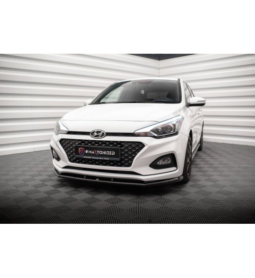 Front splitter V.1 for Hyundai I20 Mk2 Facelift