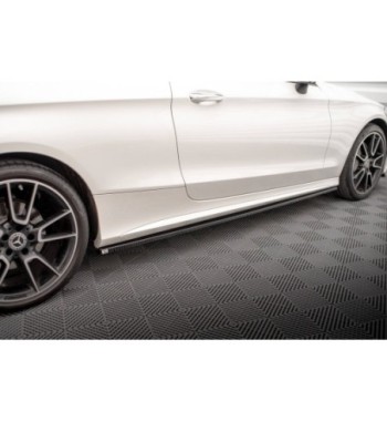 Side skirt diffusers for Mercedes-Benz C Coupe AMG-Line C205 Facelift