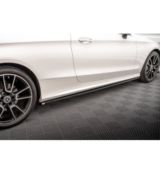 Side skirt diffusers for Mercedes-Benz C Coupe AMG-Line C205 Facelift
