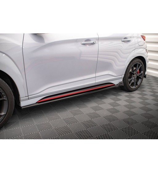 Side skirt diffusers V.2 for Hyundai Kona N Mk1