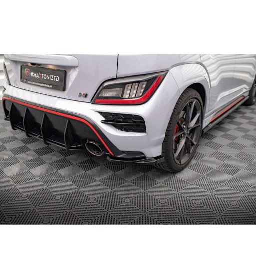 Splitter laterali posteriori V.1 per Hyundai Kona Mk1