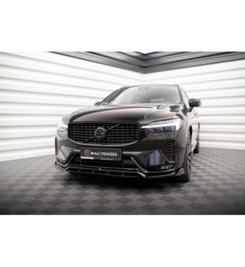 Front Diffusor passend für Volvo XC60 R-Design Mk2 Facelift