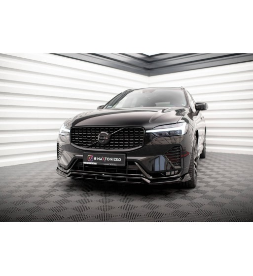Front Diffusor passend für Volvo XC60 R-Design Mk2 Facelift