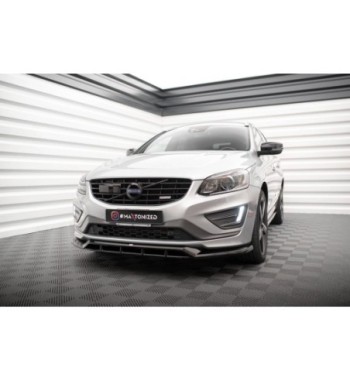Front Diffusor passend für Volvo XC60 R-Design Mk1 Facelift