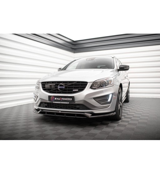 Front Diffusor passend für Volvo XC60 R-Design Mk1 Facelift