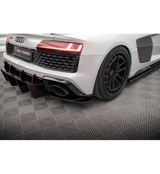 Rear side splitters for Audi R8 Mk2 Facelift