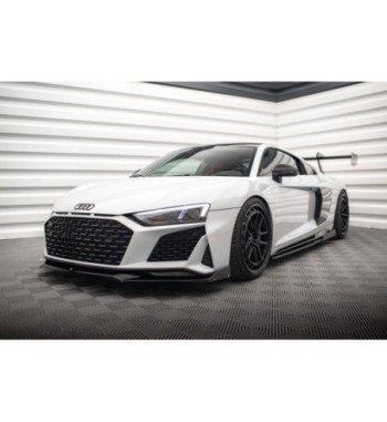 Front splitter V.3 + Flaps for Audi R8 Mk2 Facelift