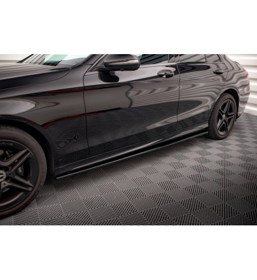 Side skirt diffusers for Mercedes-Benz C43 / C AMG-Line Sedan / Estate W205 / S205 Facelift