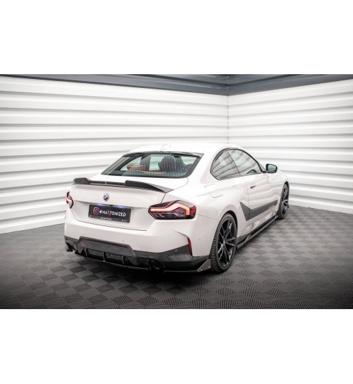 Heck Diffusor Seite V.2 + Flaps passend für BMW 2 Coupe M-Pack G42