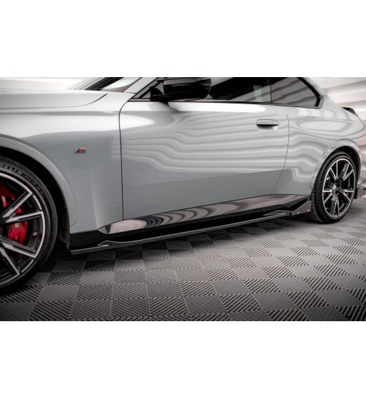 Seitenschweller Diffusor V.2 + Flaps passend für BMW 2 Coupe M-Pack / M240i G42