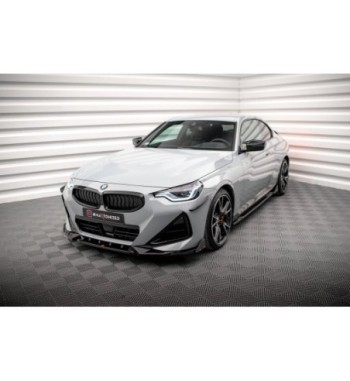 Front Diffusor V.2 + Flaps passend für BMW 2 Coupe M-Pack / M240i G42