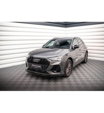 Front splitter V.4 for Audi Q3 Sportback / SUV S-Line F3