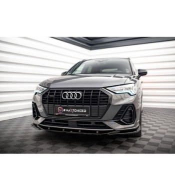 Front splitter V.3 for Audi Q3 Sportback / SUV S-Line F3