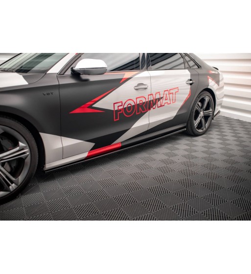Side skirt diffusers V.1 for Audi S8 D4