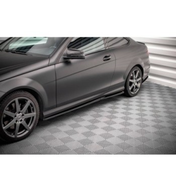 Side skirt diffusers for Mercedes-Benz C Coupe / Sedan / Estate AMG-Line C204 / W204 Facelift / S204 Facelift