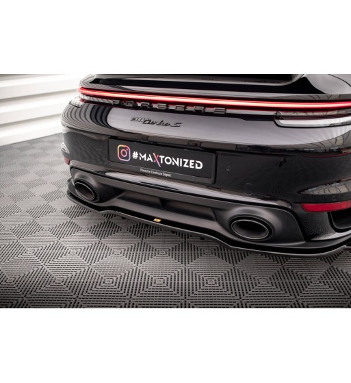Diffusore posteriore con alette verticali per Porsche 911 Turbo S 992