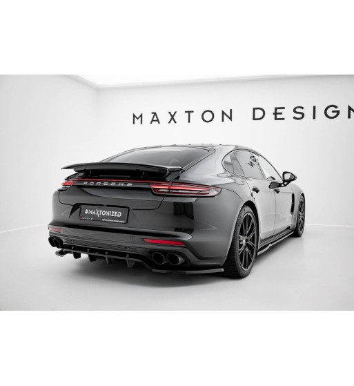Diffusore posteriore con alette verticali per Porsche Panamera Turbo S E-Hybrid / Panamera E-Hybrid / Panamera 4S…