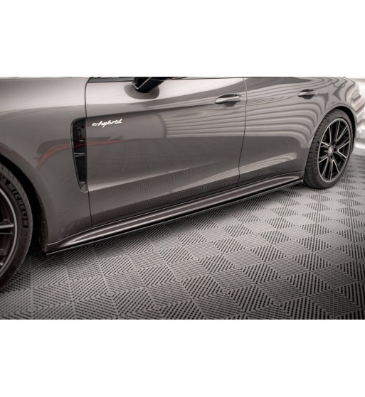 Side skirt diffusers V.1 for Porsche Panamera Turbo S E-Hybrid / Panamera E-Hybrid / Panamera 4S 971
