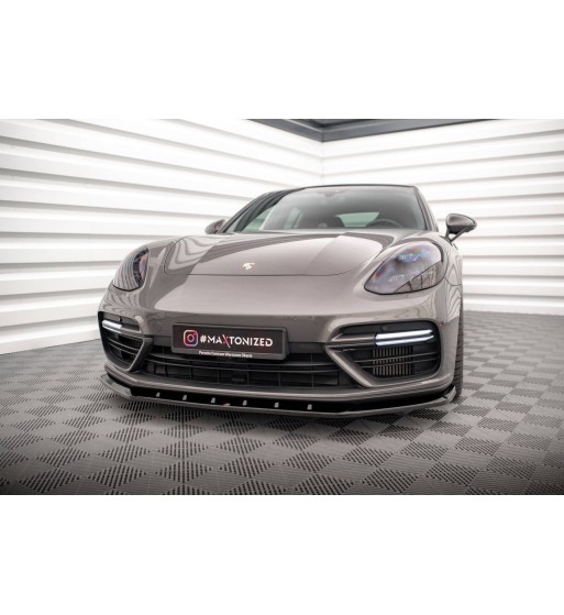 Front splitter V.1 for Porsche Panamera Turbo S E-Hybrid