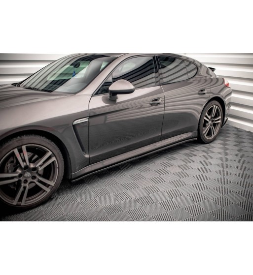 Side skirt diffusers V.2 for Porsche Panamera / Panamera Diesel / Panamera Turbo 970