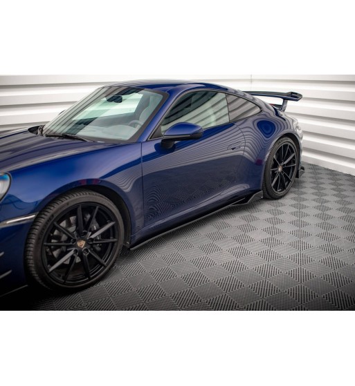Side skirt diffusers V.2 for Porsche 911 Carrera Aero / Carrera GTS 992