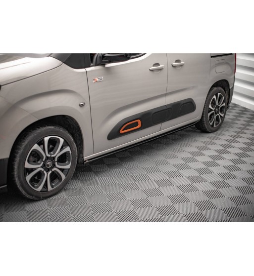 Side skirt diffusers for Citroen Berlingo Mk3