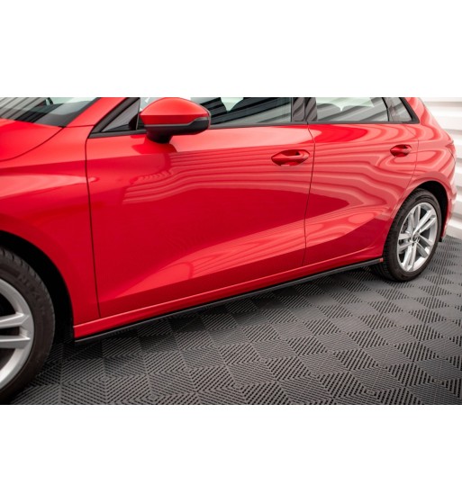 Side skirt diffusers for Audi A3 8Y