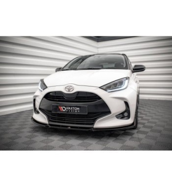 Front splitter V.1 + Flaps for Toyota Yaris Mk4
