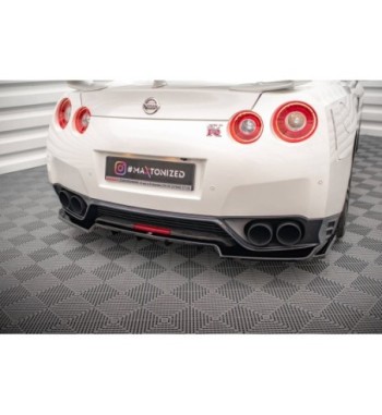 Diffusore posteriore con alette verticali per Nissan GTR R35 Facelift