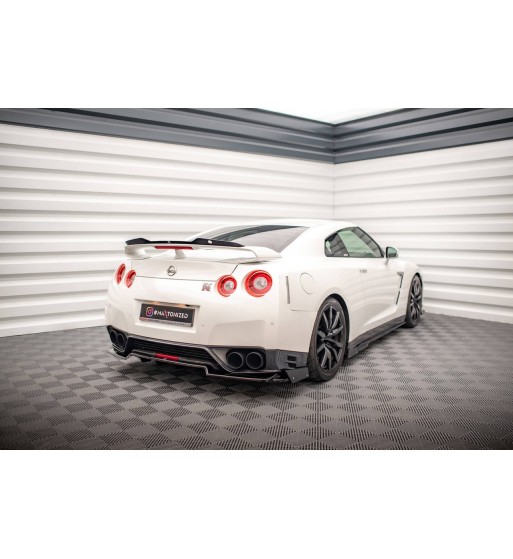Splitter posteriore + Flap per Nissan GTR R35 Facelift